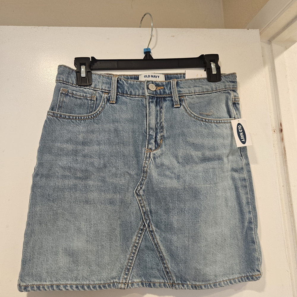 Old Navy Classic Blue Denim Skirt